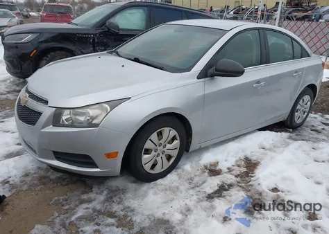 2012 Chevrolet Cruze Ls from USA, damaged, VIN 1G1PC5SH1C7183256